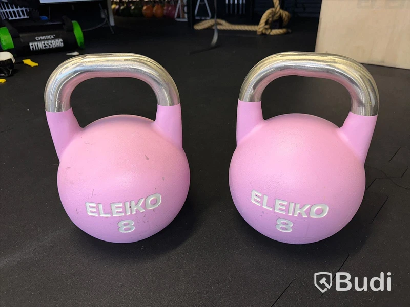 2 st Competition Kettlebell 8 kg - Eleiko - sålda på nya nummer