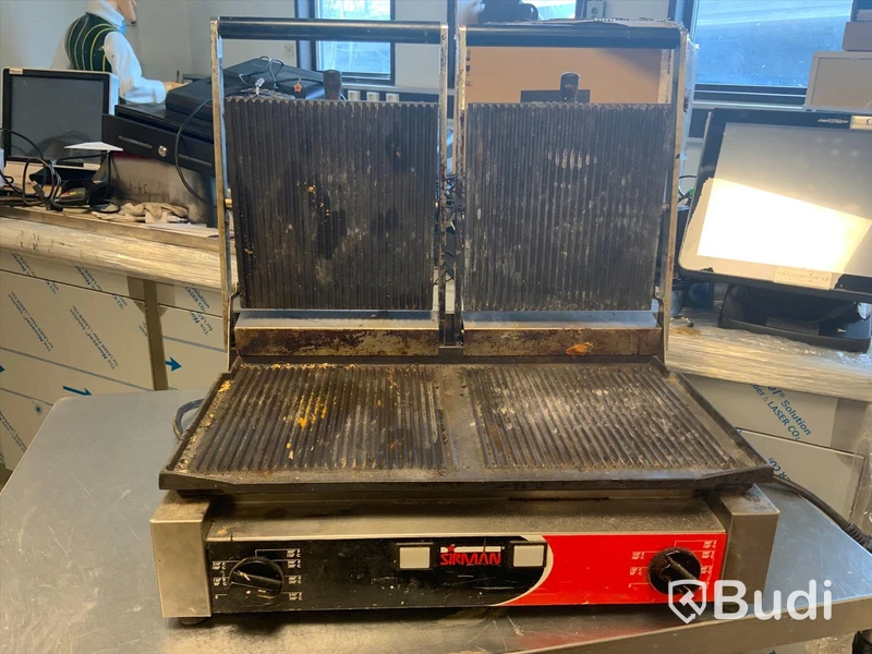 Sirman PD RR-RR T Panini/Contact Grill