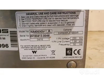 Värmeskåp industri Metos