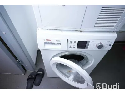 Tvätttorn BOSCH, tvättmaskin AVANTIXX 8 och torktumlare MAXX 8