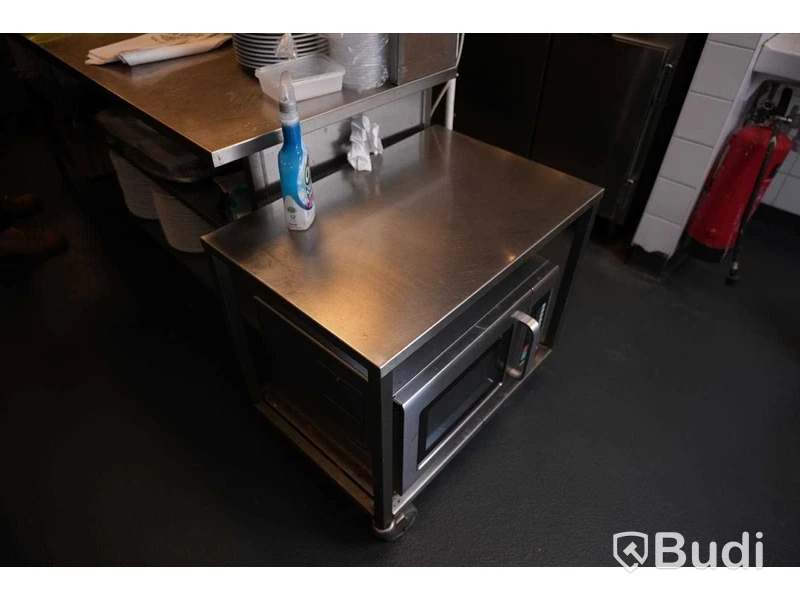 Rostfri rullvagn