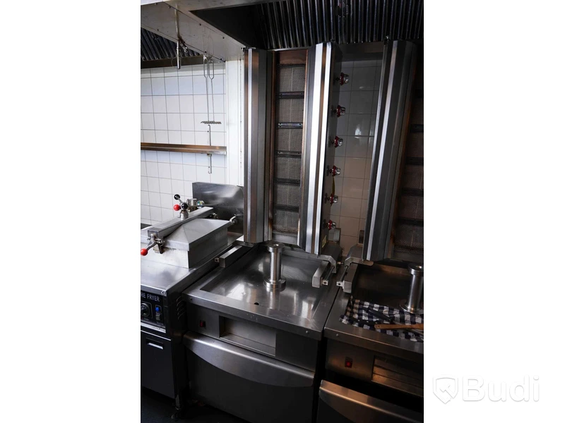 Kebabmaskin gasdriven ERSÖZ