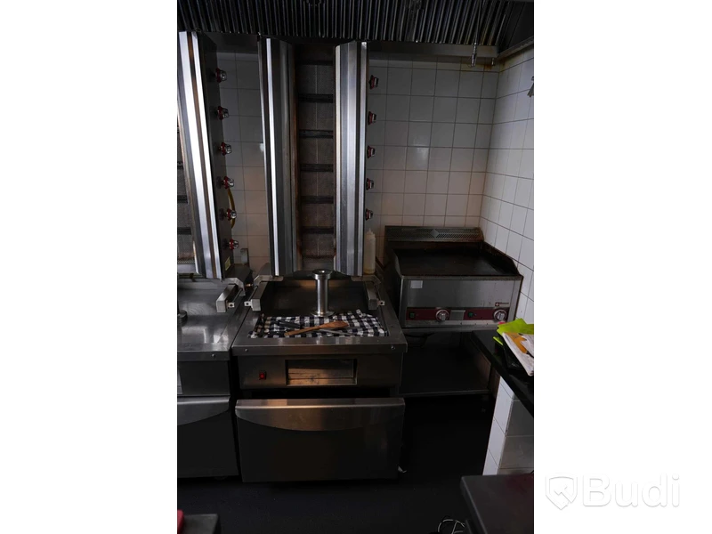 Kebabmaskin gasdriven ERSÖZ