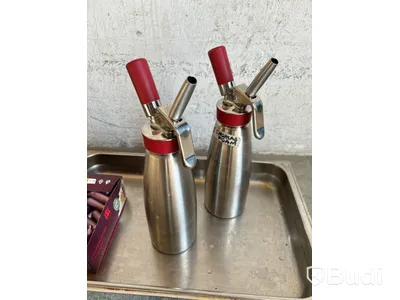 2 st. Gräddsyfoner, Isi 1L
