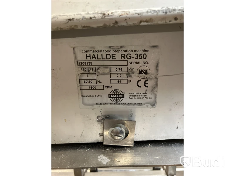 Grönsaksberedare Hällde samt matvagn, OBS! reparationsobjekt