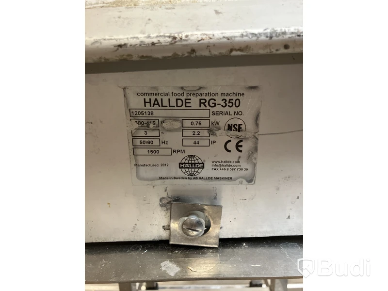 Grönsaksberedare Hällde samt matvagn, OBS! reparationsobjekt