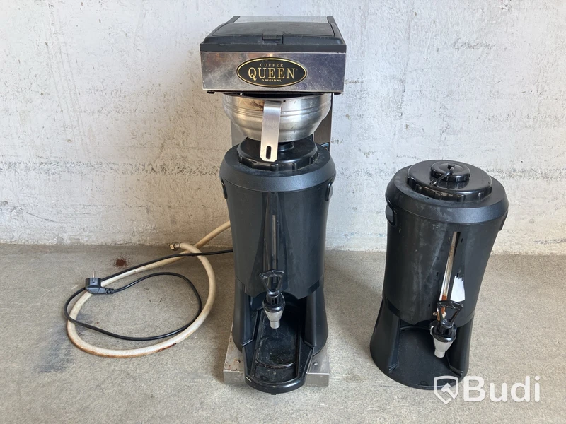 Kaffebryggare och 2 st. termosar, Coffee Queen International