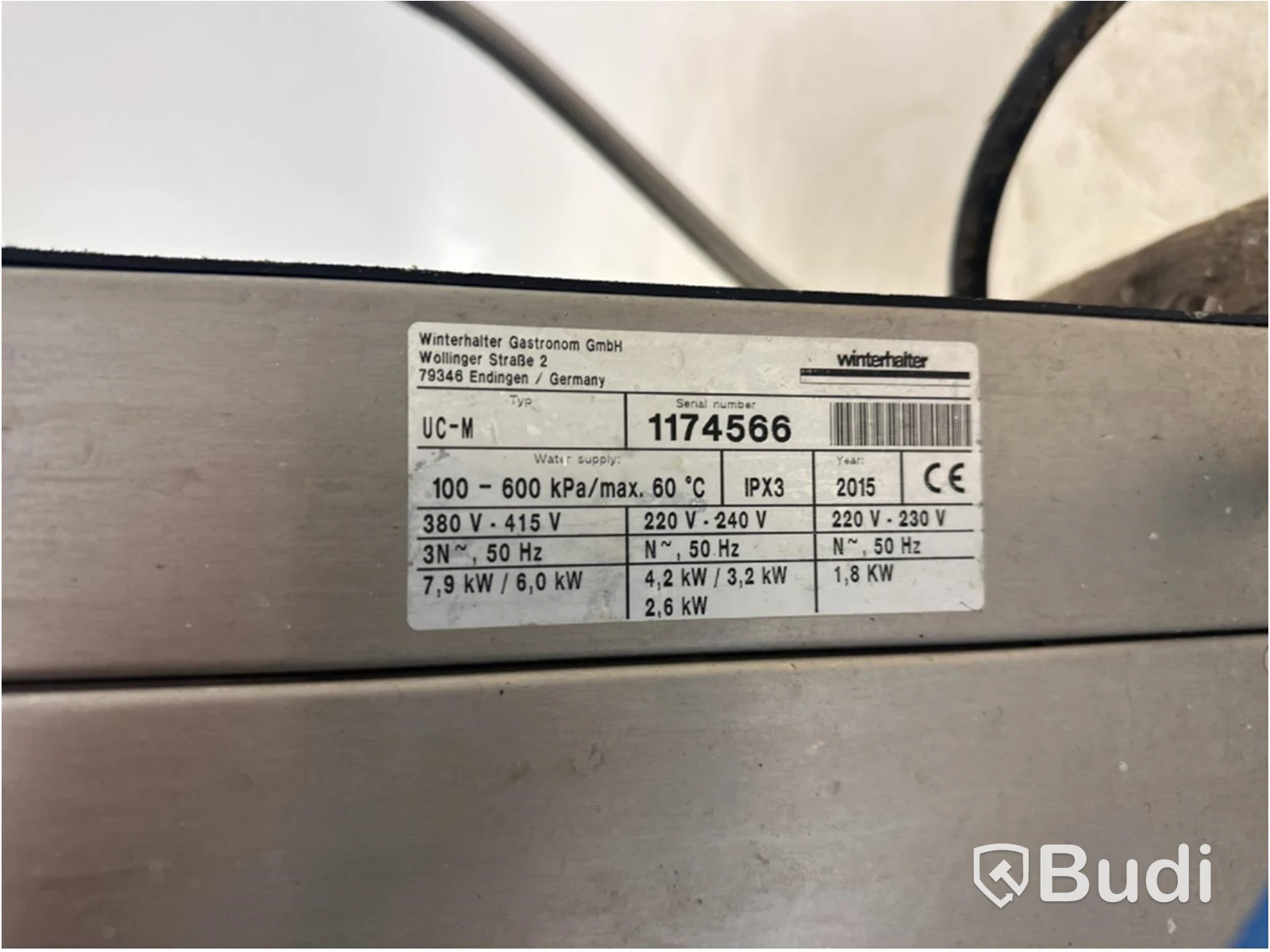 Diskmaskin Winterhalter UC-M