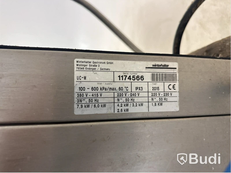 Diskmaskin Winterhalter UC-M