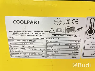 Kylskåp Coolpart, Mini varna 110/DU