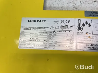 Kylskåp Coolpart, Mini varna 190/DP