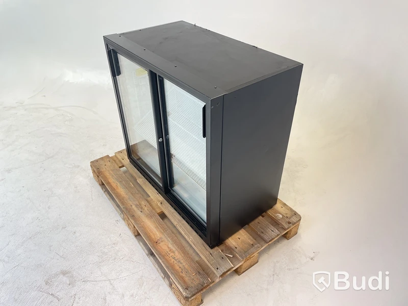 Barkyl med skjutdörrar Frigoglass, MV250S short