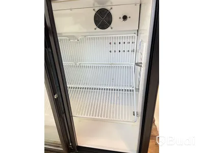 Barkyl med skjutdörrar Frigoglass, MV250S short