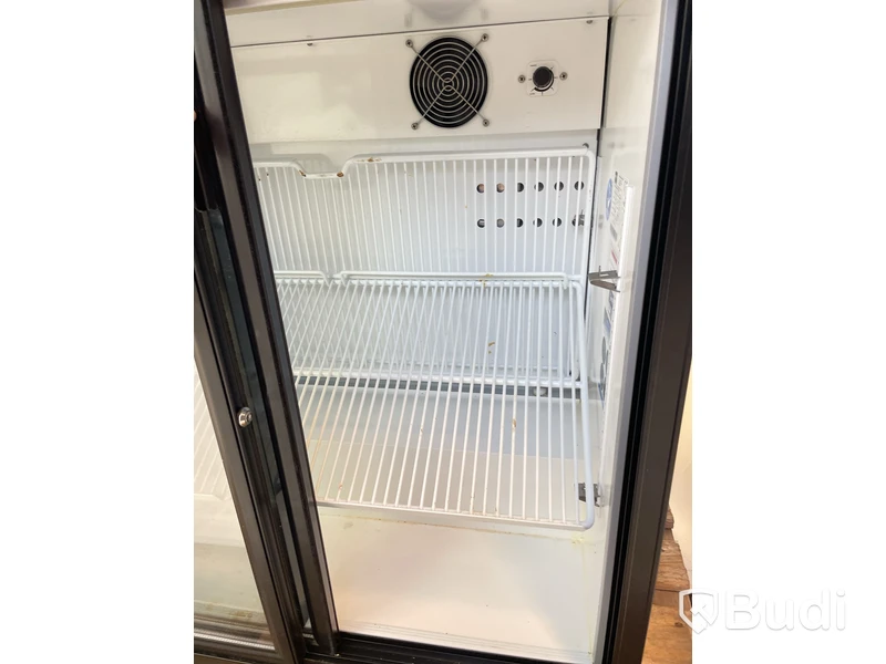 Barkyl med skjutdörrar Frigoglass, MV250S short