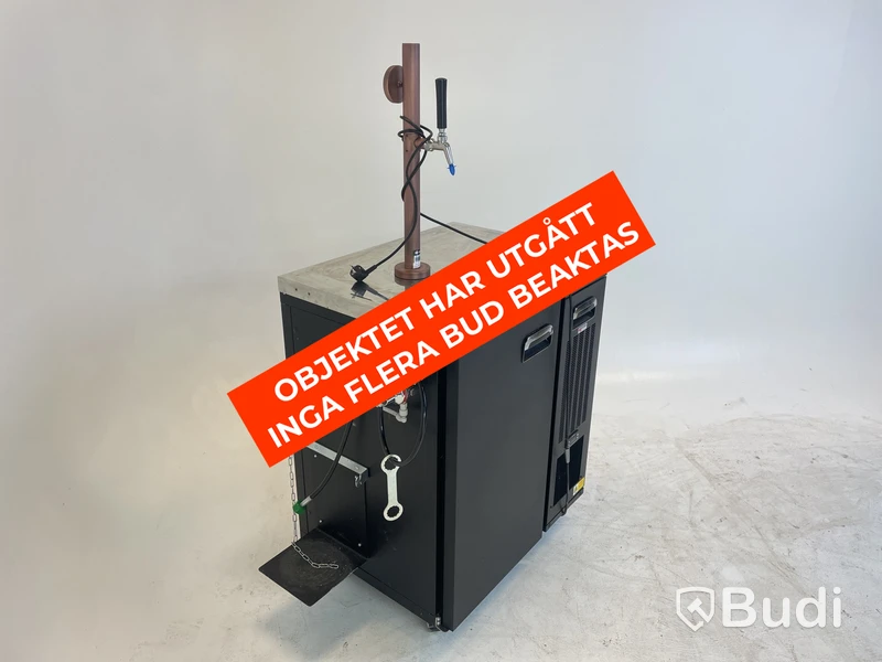 Kylanläggning för öl Oprema Micro Matic, FD1R290 och FDS3 samt Öltapp Kall