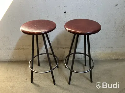 Barstolar med lädersits, Jonas Bohlin