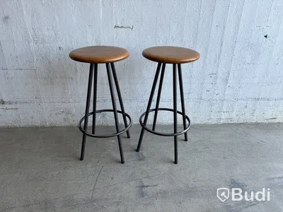 Barstolar med lädersits, Jonas Bohlin