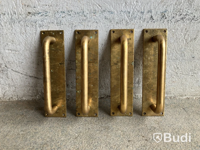 4 st. Beslag i mässing, Bäne Beslag, design Jonas Bohlin