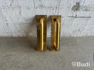 2 st. Beslag i mässing, Bäne Beslag, design Jonas Bohlin