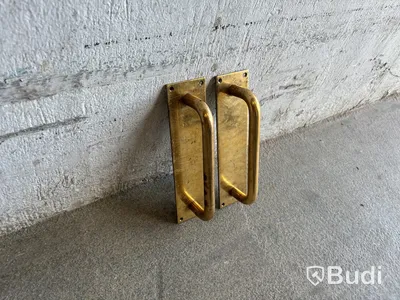 2 st. Beslag i mässing, Bäne Beslag, design Jonas Bohlin