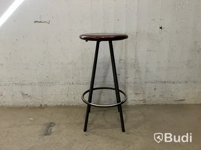 Barstol med lädersits, Jonas Bohlin