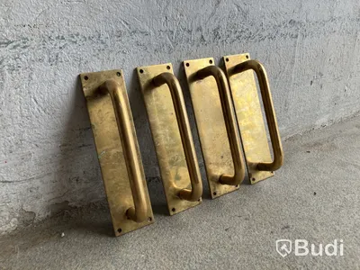 4 st. Beslag i mässing, Bäne Beslag, design Jonas Bohlin