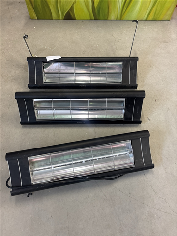 Infravärmare 3 styck för utomhusbruk Veito 2500w