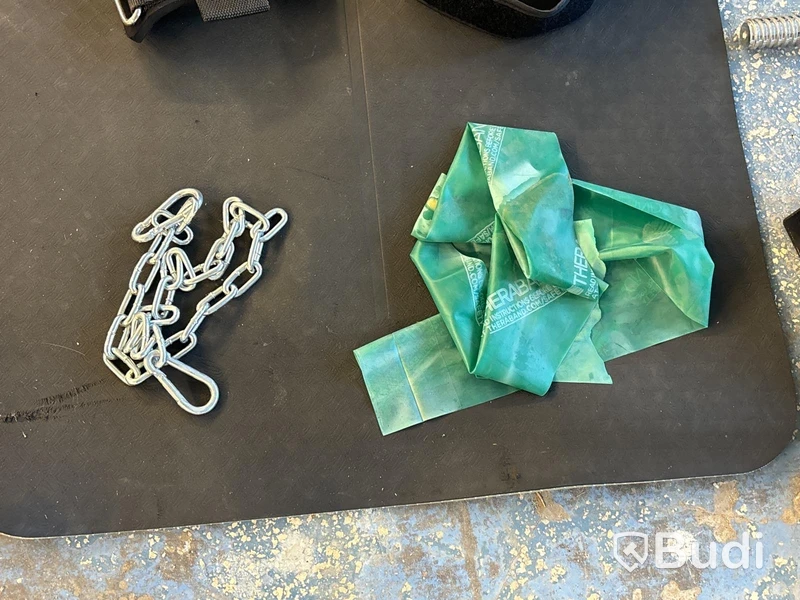 Battlerope, pilatesbollar, skivstång & redskap