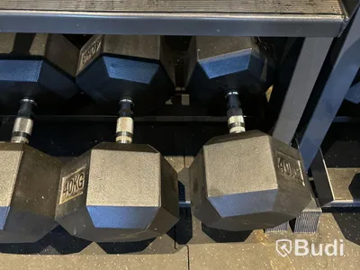 Hantelställ med hantlar 4-50 kg