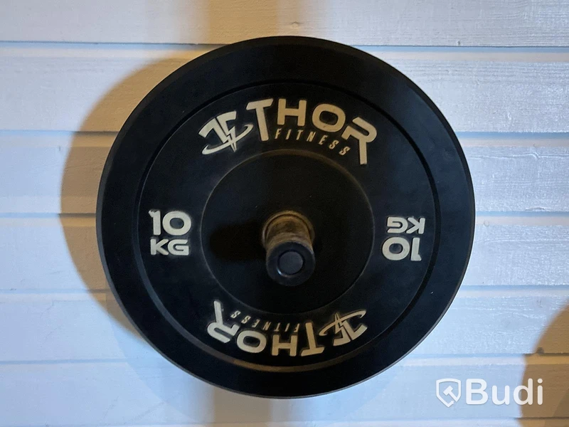 Skivstång med vikter Thor