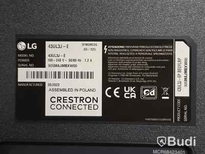 LG 43UL3J-E  | 43" TV/Bildskärm