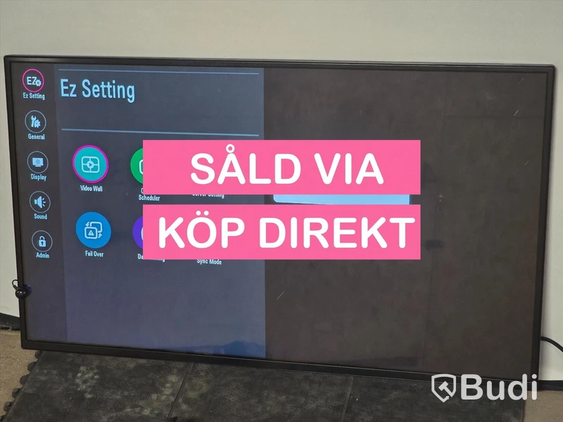 LG 43SE3KE-B | 43" TV/Bildskärm- SÅLD