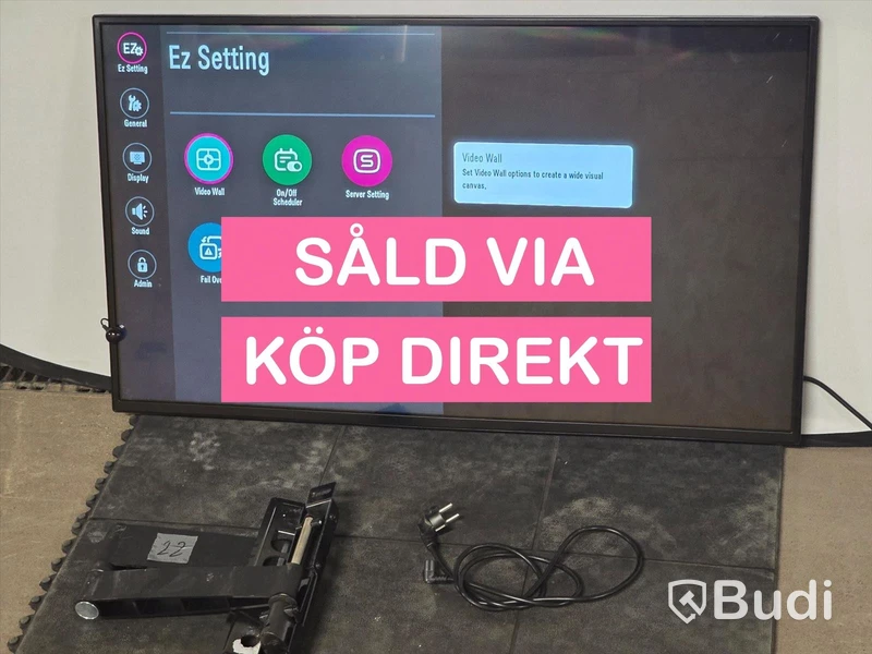 LG 43SE3KE-B | 43" TV/Bildskärm- SÅLD