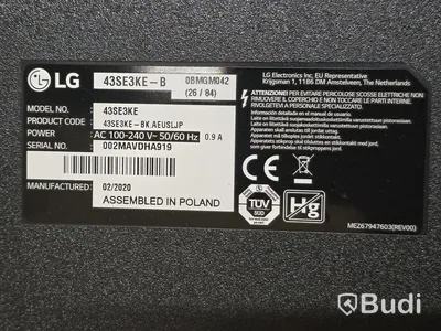 LG 43SE3KE-B | 43" TV/Bildskärm