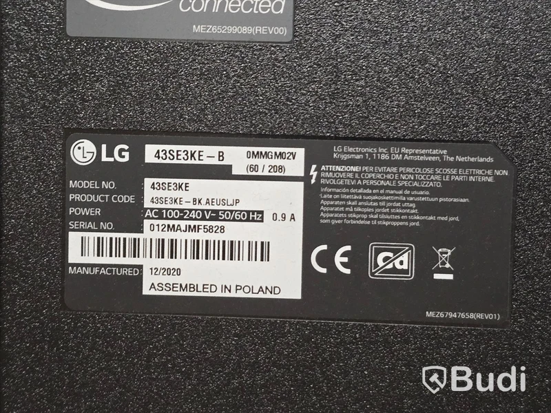 LG 43SE3KE-B | 43" TV/Bildskärm