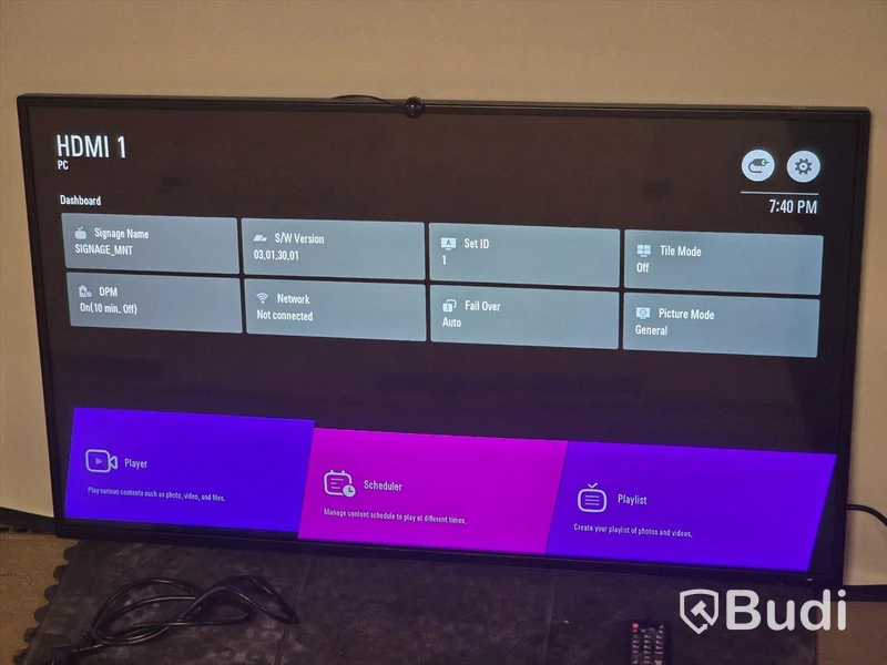 LG 43SE3KE-B | 43" TV/Bildskärm