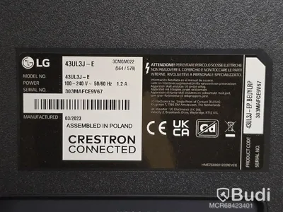 LG 43UL3J-E | 43" TV/Bildskärm