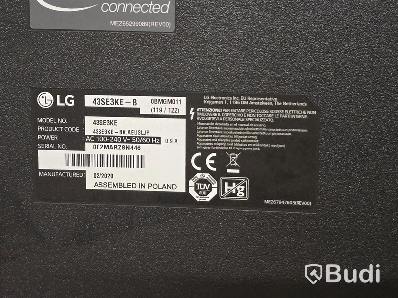 LG 43SE3KE-B | 43" TV/Bildskärm