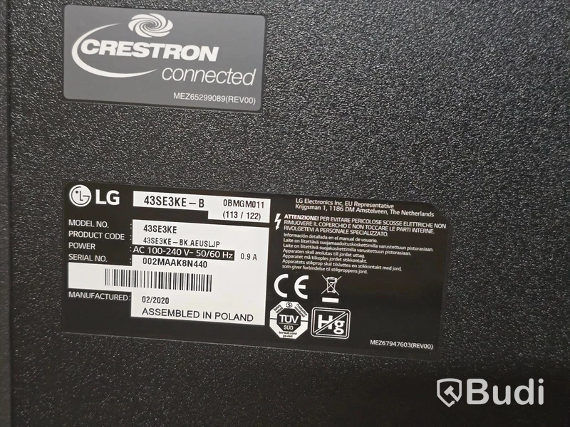 LG 43SE3KE-B | 43" TV/Bildskärm