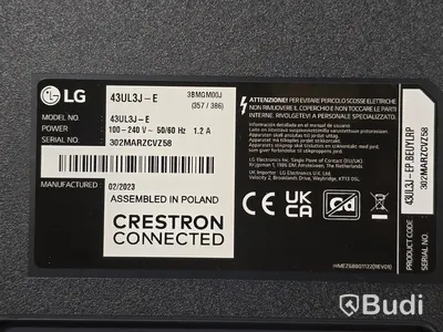 LG 43UL3J-E  | 43" TV/Bildskärm