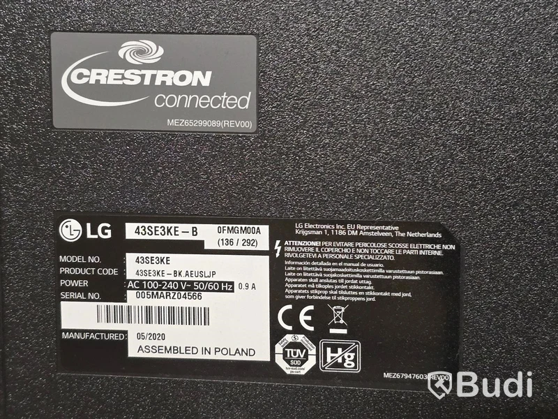 LG 43SE3KE-B | 43" TV/Bildskärm