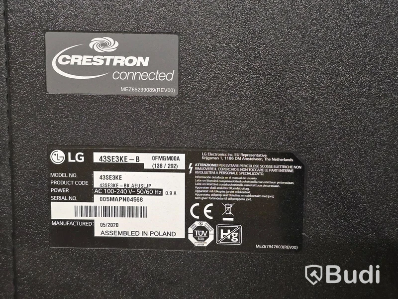LG 43SE3KE-B | 43" TV/Bildskärm