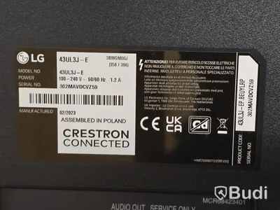 LG 43UL3J-E  | 43" TV/Bildskärm