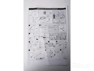 Interaktiv whiteboard - Smart Board 480, SMART, inkl. tillbehör (se bild). 161×128×13 cm