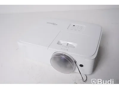 Projektor inkl. väggmontering - DLP Projector, Optoma; Short-Throw Projector wall Mount, Vision. Inkl. tillbehör (se bild).