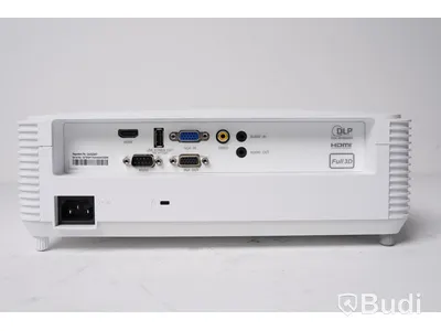 Projektor inkl. väggmontering - DLP Projector, Optoma; Short-Throw Projector wall Mount, Vision. Inkl. tillbehör (se bild).