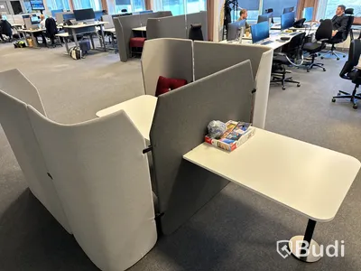 Modulsoffor med bord, Kinnarps