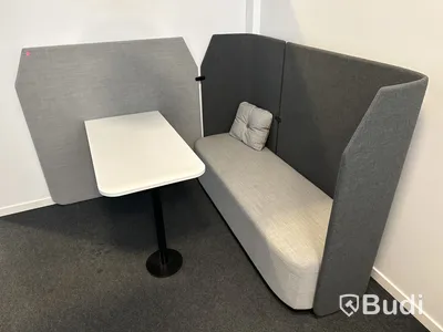Modulsoffa med skrivbord, Kinnarps