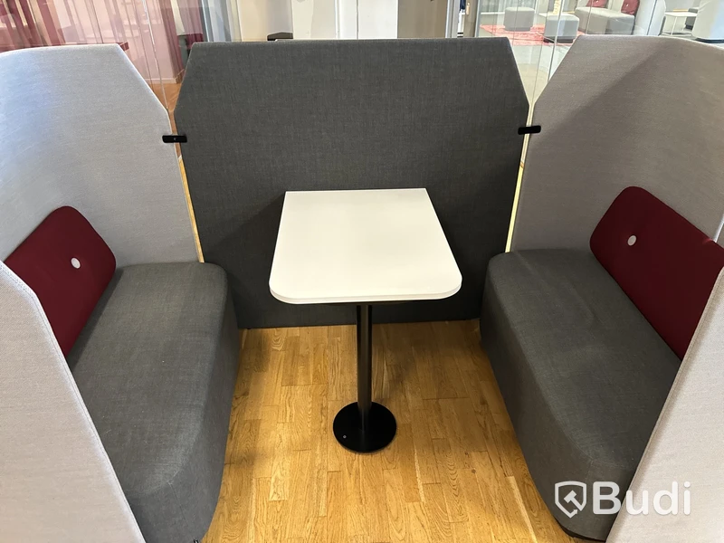 Modulsoffor med bord, Kinnarps