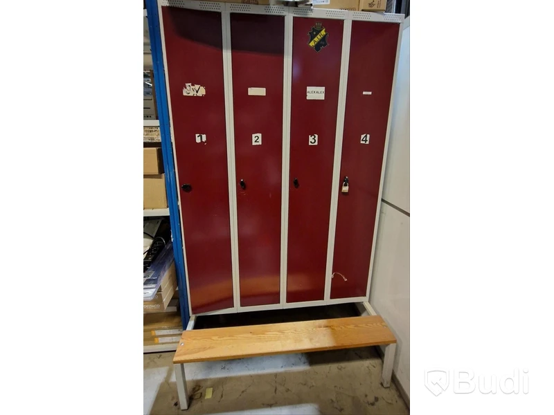 Klädskåp i metall nr 2